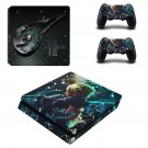 Final Fantasy 7 remake decal skin for PS4 Slim Console & Controllers