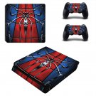 Spider Man decal skin for PS4 Slim Console & Controllers