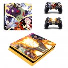 Naruto decal skin for PS4 Slim Console & Controllers