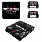 Watch Dogs legion decal skin for PS4 Slim Console & Controllers