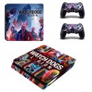 Watch Dogs legion decal skin for PS4 Slim Console & Controllers