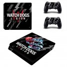 Watch Dogs legion decal skin for PS4 Slim Console & Controllers
