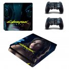 Cyberpunk 2077 decal skin for PS4 Slim Console & Controllers