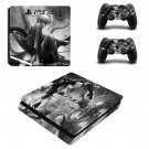 Naruto decal skin for PS4 Slim Console & Controllers