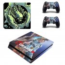 Gears 5 decal skin for PS4 Slim Console & Controllers