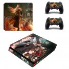Final Fantasy 7 decal skin for PS4 Slim Console & Controllers