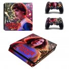 Stranger Things decal skin for PS4 Slim Console & Controllers