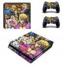 9th jojo decal skin for PS4 Slim Console & Controllers