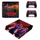 Stranger Things decal skin for PS4 Slim Console & Controllers