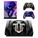 World of Warcraft rogue decal skin for Xbox one X Console & Controllers