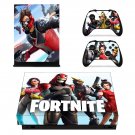 Fortnite decal skin for Xbox one X Console & Controllers