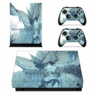 Monster Hunter World iceborne decal skin for Xbox one X Console & Controllers