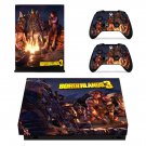 Borderlands 3 decal skin for Xbox one X Console & Controllers