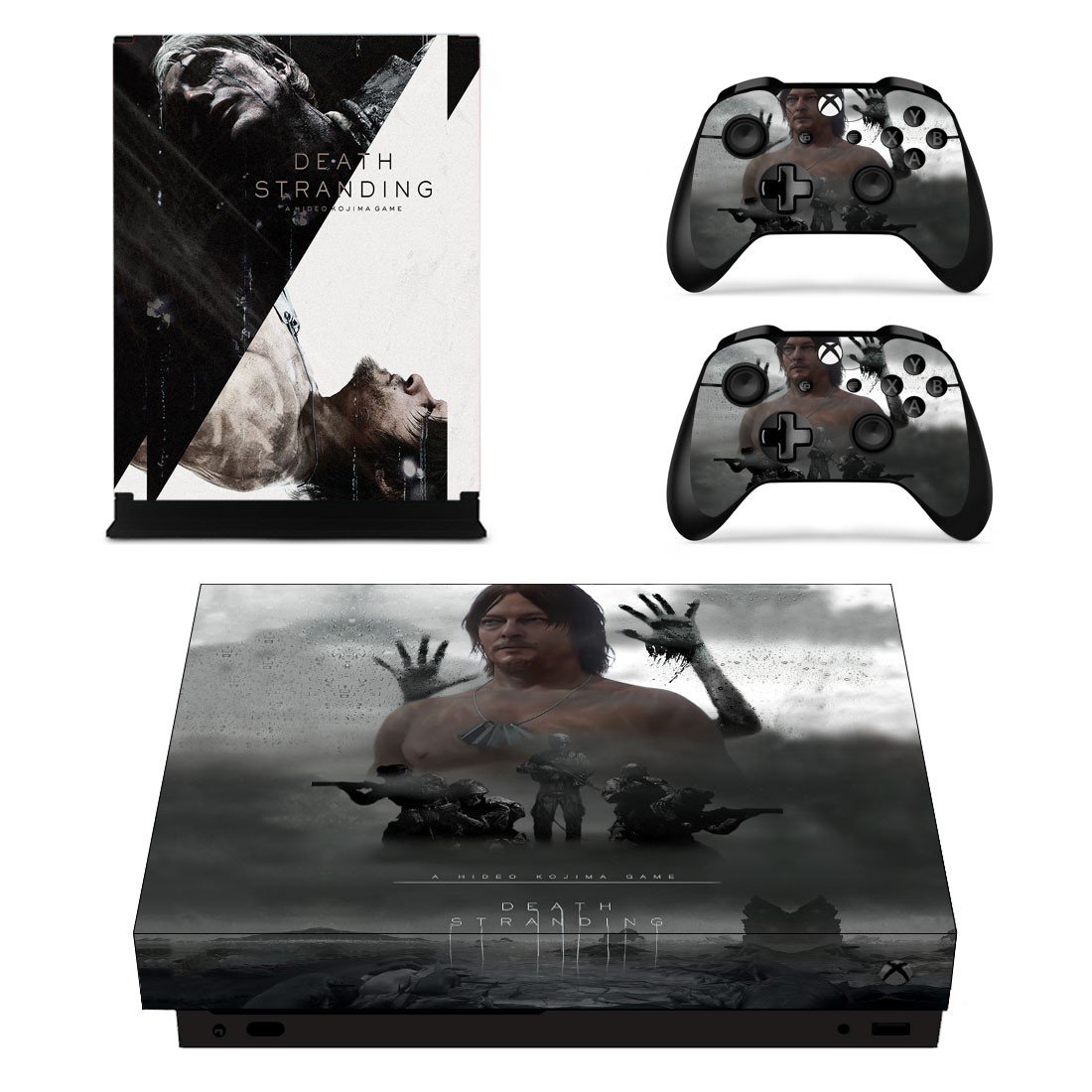 Death Stranding decal skin for Xbox one X Console & Controllers