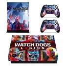 Watch Dogs legion decal skin for Xbox one X Console & Controllers