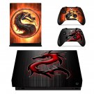 Mortal Kombat decal skin for Xbox one X Console & Controllers