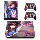 Overwatch decal skin for Xbox one X Console & Controllers