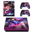 Overwatch decal skin for Xbox one X Console & Controllers