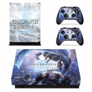 Monster Hunter World iceborne decal skin for Xbox one X Console & Controllers