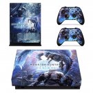 Monster Hunter World iceborne decal skin for Xbox one X Console & Controllers