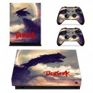 Berserk decal skin for Xbox one X Console & Controllers