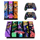9th jojo decal skin for Xbox one X Console & Controllers