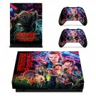 Stranger Things decal skin for Xbox one X Console & Controllers
