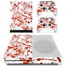 Bloods Drops decal skin for Xbox One S console and controllers