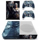 The Witcher wild Hunt 3 decal skin for Xbox One S console and controllers
