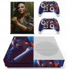 Cyberpunk 2077 decal skin for Xbox One S console and controllers