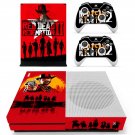 Red Dead Redemption 2 decal skin for Xbox One S console and controllers
