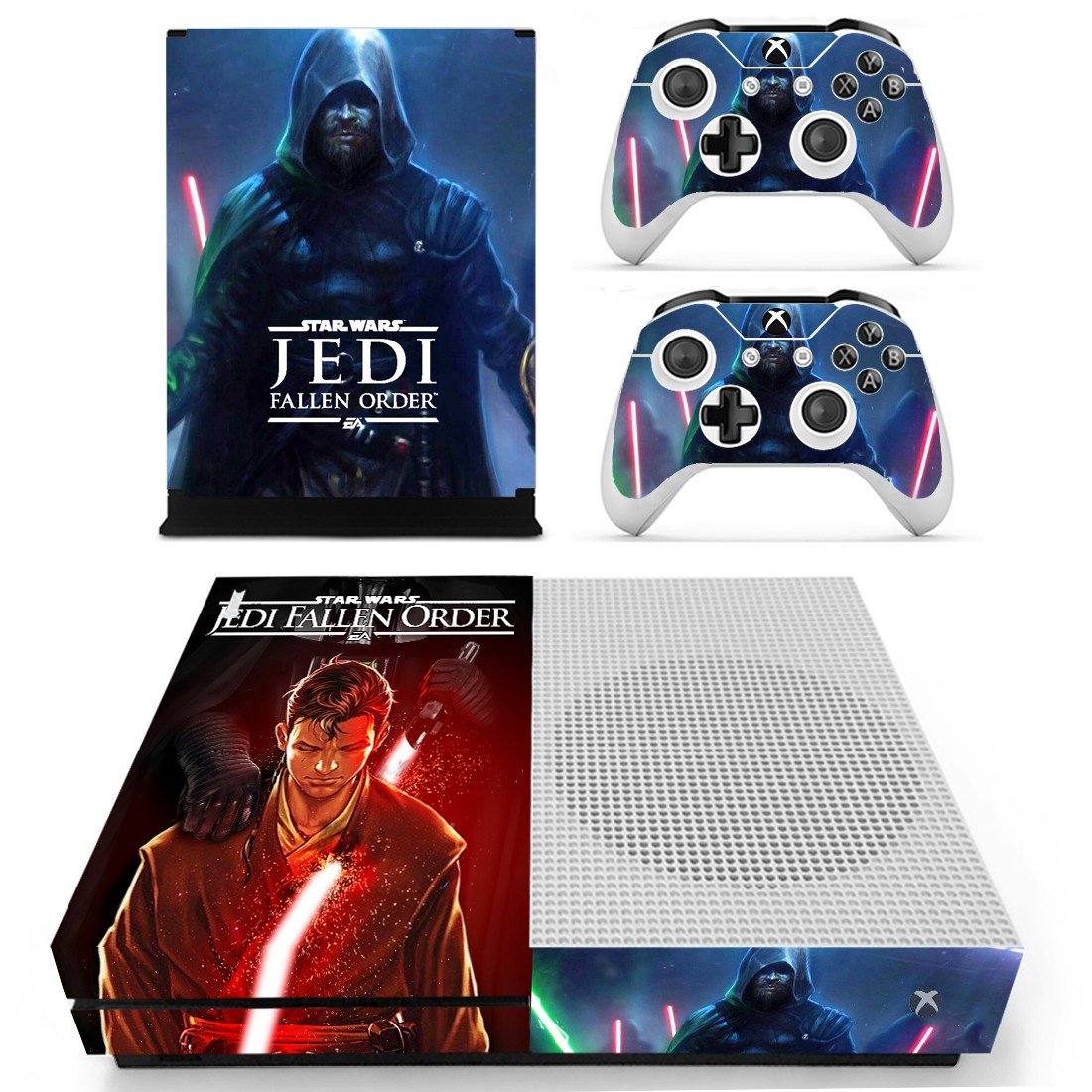 Strar Wars Jedi fallen order decal skin for Xbox One S console and controllers