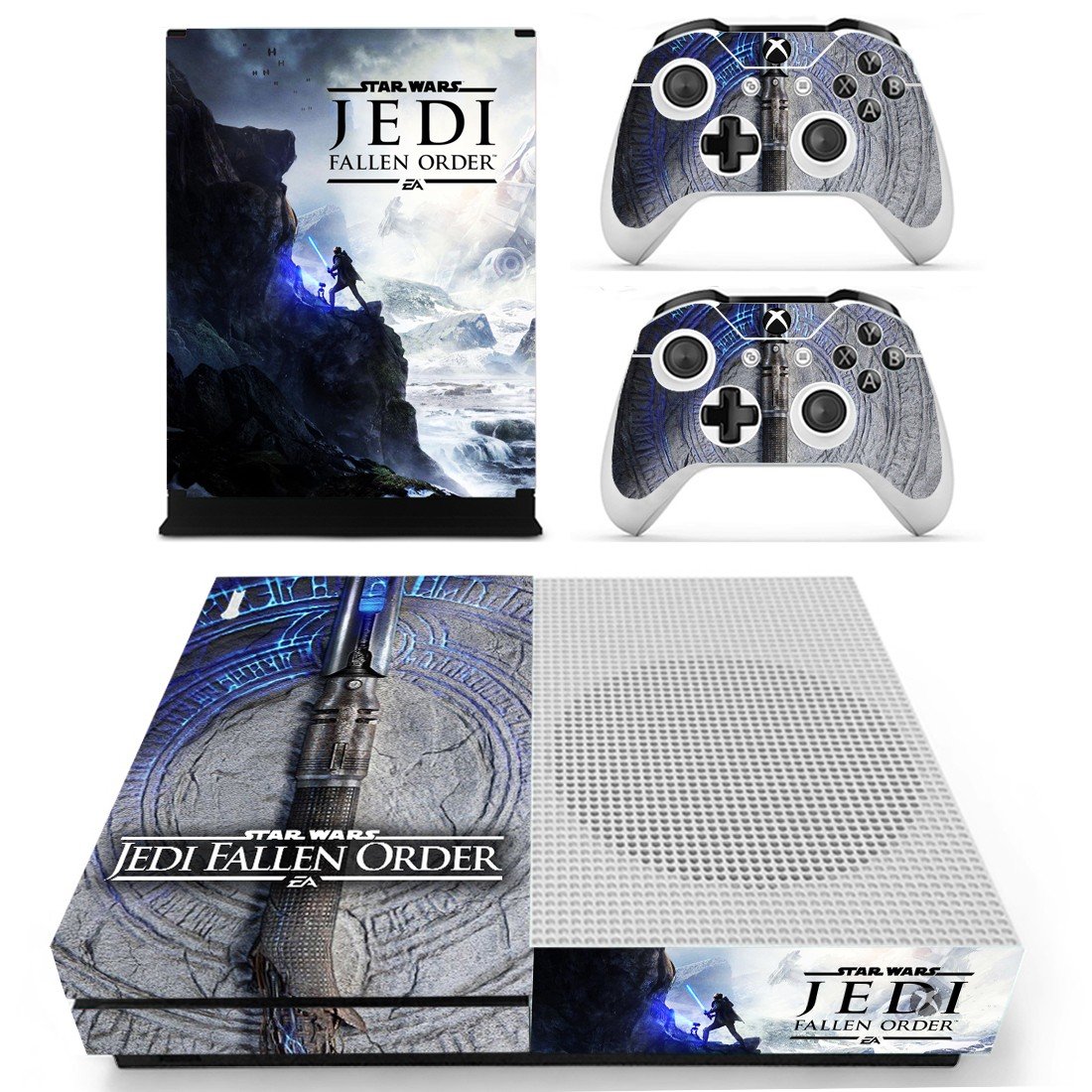 Strar Wars Jedi fallen order decal skin for Xbox One S console and controllers