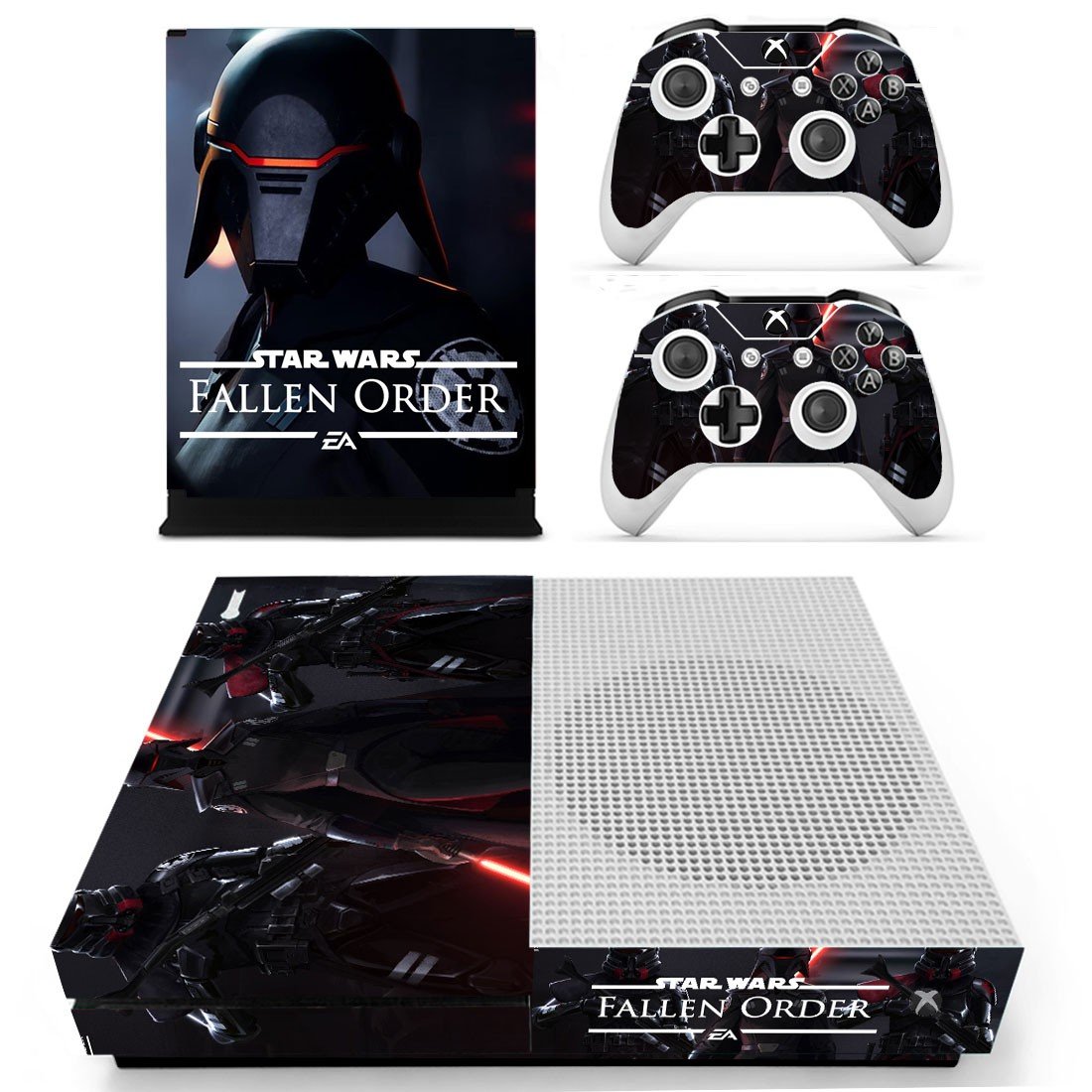 Strar Wars Jedi fallen order decal skin for Xbox One S console and controllers