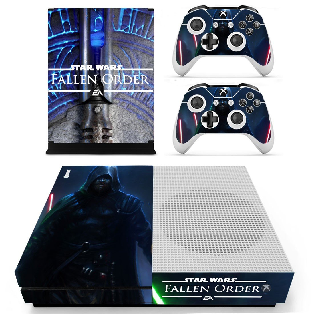 Strar Wars Jedi fallen order decal skin for Xbox One S console and controllers