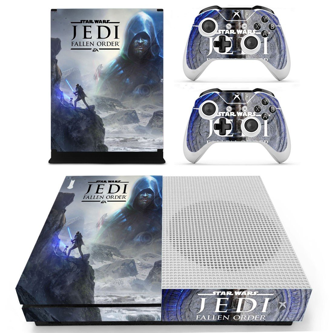 Strar Wars Jedi fallen order decal skin for Xbox One S console and controllers