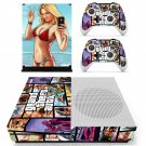Grand theft Auto 5 decal skin for Xbox one S Console & Controllers