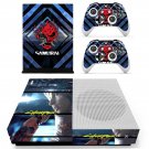 Cyberpunk 2077 decal skin for Xbox one S Console & Controllers