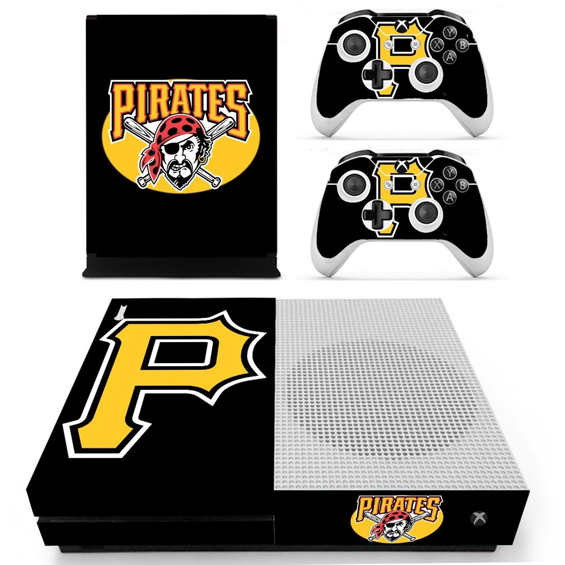 Pittsburgh Pirates decal skin for Xbox one S Console & Controllers