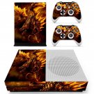 Dragon decal skin for Xbox one S Console & Controllers