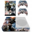 WarFrame decal skin for Xbox one S Console & Controllers