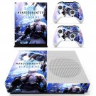 Monster Hunter World iceborne decal skin for Xbox one S Console & Controllers
