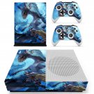 Monster Hunter World iceborne decal skin for Xbox one S Console & Controllers