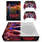 Stranger Things decal skin for Xbox one S Console & Controllers