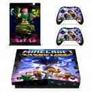 Minecraft decal skin for Xbox one X Console & Controllers