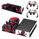 Deadpool decal skin for Xbox one Console & Controllers