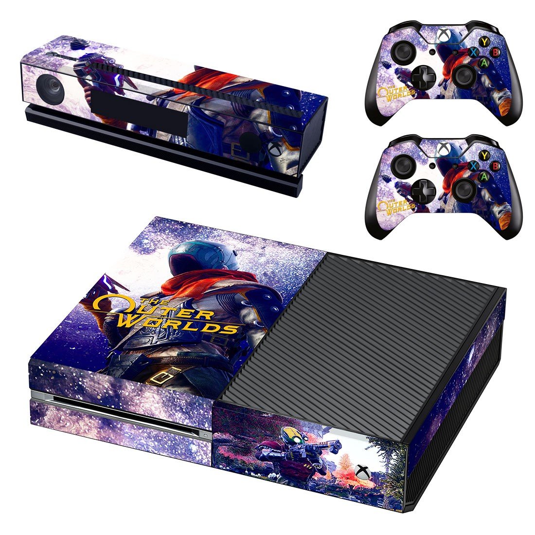 The Outer Worlds decal skin for Xbox one Console & Controllers
