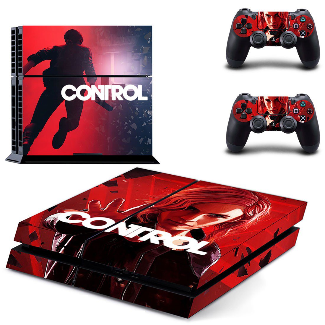 Control decal skin for PlayStation 4 Console & Controllers