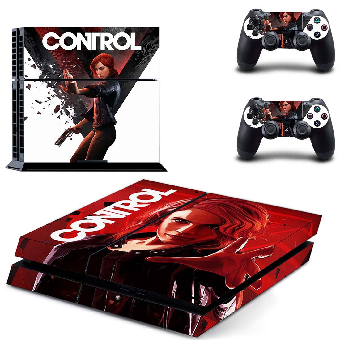 Control decal skin for PlayStation 4 Console & Controllers