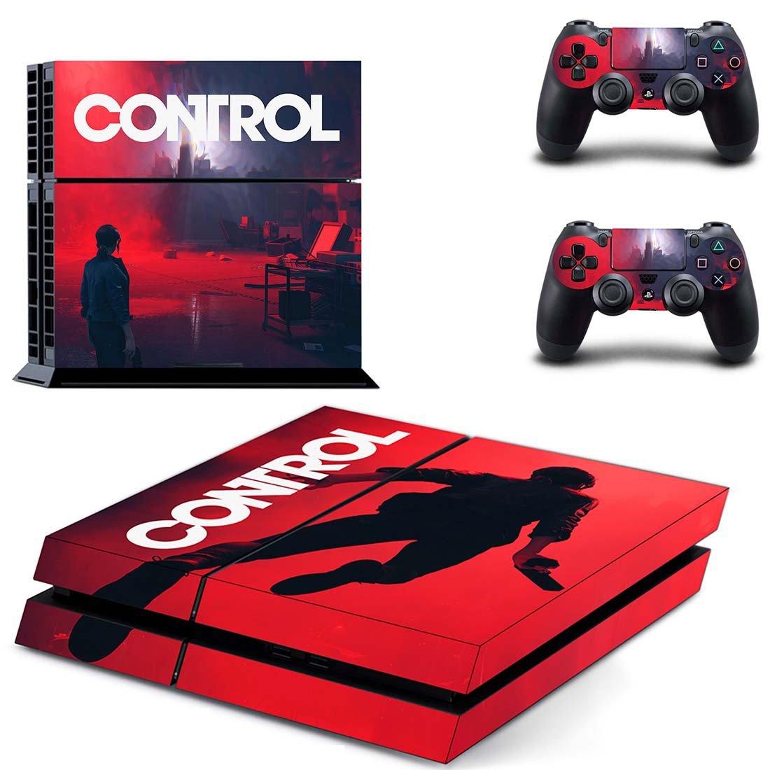 Control decal skin for PlayStation 4 Console & Controllers